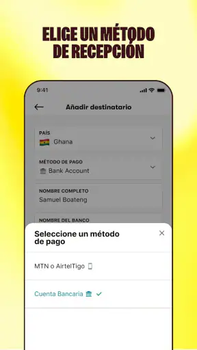 Sendwave-Envía dinero con amor screenshot