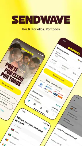 Sendwave-Envía dinero con amor screenshot
