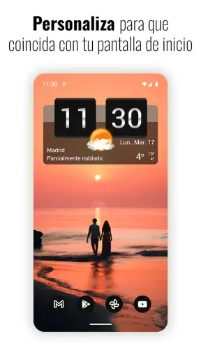 Sense Flip Clock & Weather screenshot