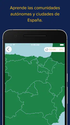Seterra Geografía screenshot