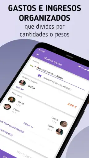 Settle Up – Gastos del grupo screenshot