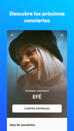 Shazam: música y conciertos screenshot
