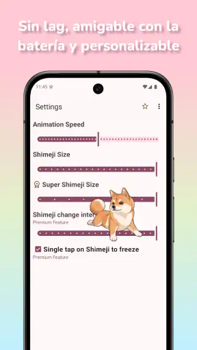Shimeji:Compañeros de pantalla screenshot