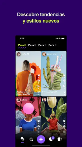 Shuffles de Pinterest screenshot