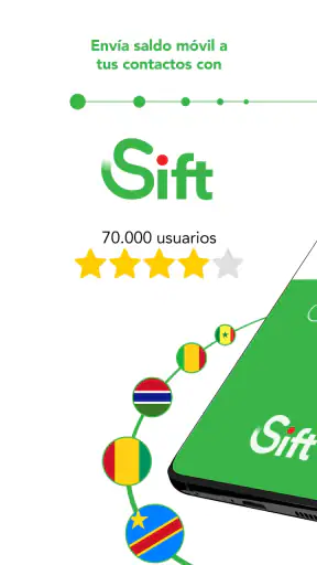 Sift: recarga móvil & Topup screenshot