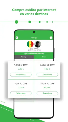Sift: recarga móvil & Topup screenshot