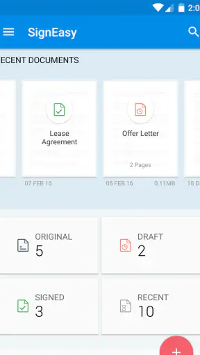 Signeasy | Sign and Fill Docs screenshot