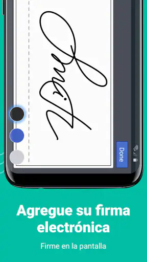 signNow: firmar documentos PDF screenshot