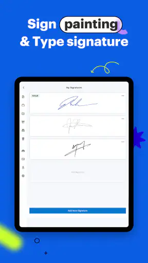 signNow: firmar documentos PDF screenshot