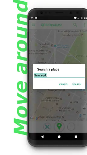 Simulador GPS screenshot