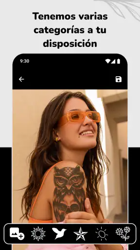 Simular y Diseñar Tatuajes screenshot
