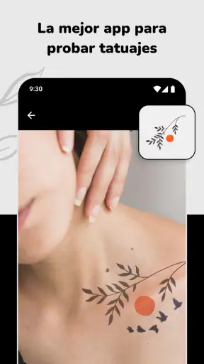 Simular y Diseñar Tatuajes screenshot