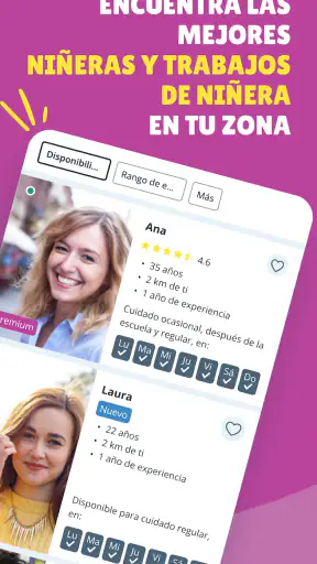 Sitly - La app de niñeras screenshot