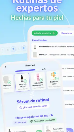 Skin Bliss Rutinas de skincare screenshot