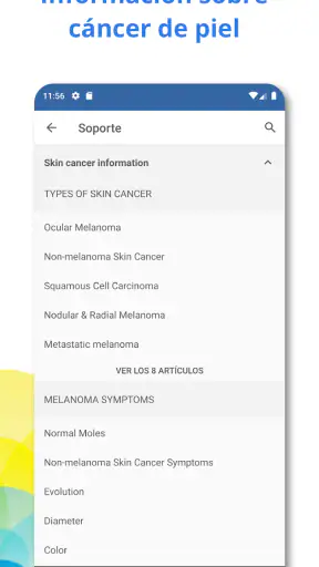 SkinVision screenshot