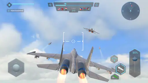 Sky Warriors: Combates Aéreos screenshot
