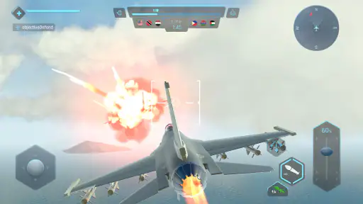 Sky Warriors: Combates Aéreos screenshot
