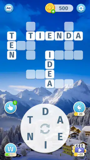 Sky Words: Palabras Conectadas screenshot