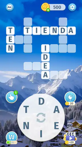 Sky Words: Palabras Conectadas screenshot