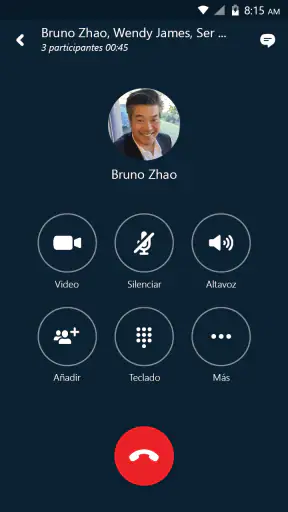 Skype for Business for Android screenshot