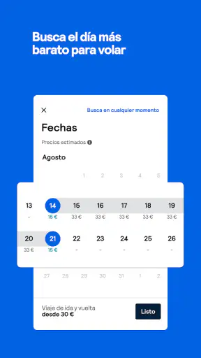 Skyscanner Vuelos Hoteles screenshot
