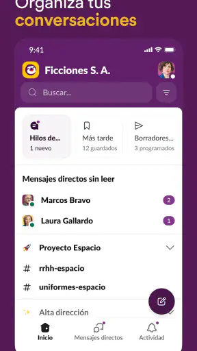 Slack screenshot