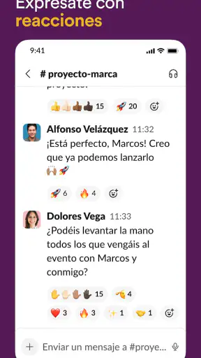 Slack screenshot