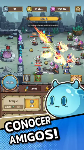 Slime Castle: Torre de defensa screenshot