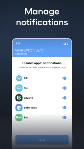 SmartWatch Sync screenshot