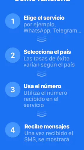 SMS Virtual - Recibir SMS screenshot