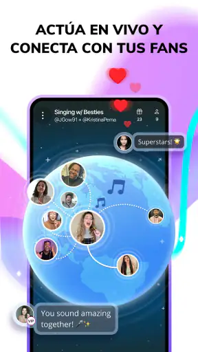 Smule: Canta Karaoke y Graba screenshot