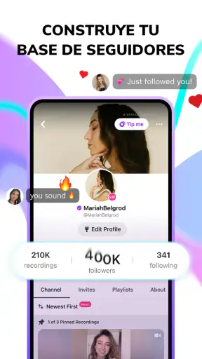 Smule: Canta Karaoke y Graba screenshot