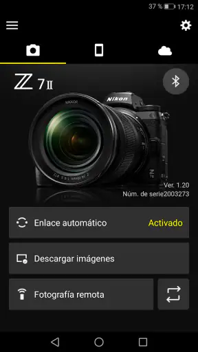SnapBridge screenshot