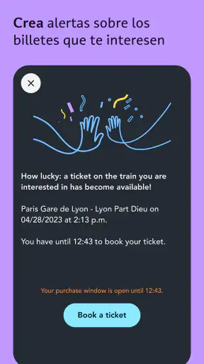 SNCF Connect: Tren y trayectos screenshot