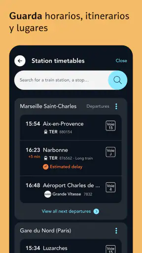 SNCF Connect: Tren y trayectos screenshot