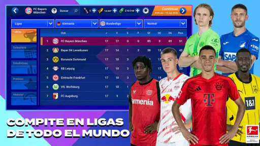 Soccer Manager 2025 - Futbol screenshot