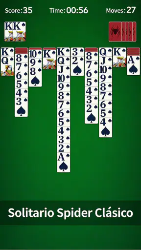 Solitario Spider screenshot