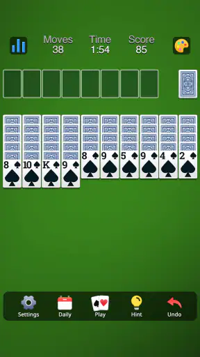 Solitario Spider: Cartas screenshot