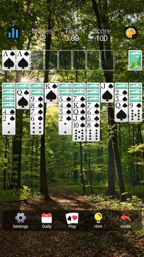 Solitario Spider: Cartas screenshot