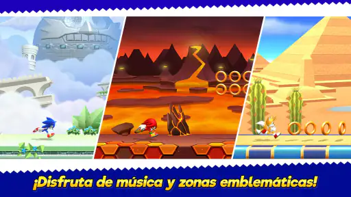 Sonic Runners Adventure juego screenshot