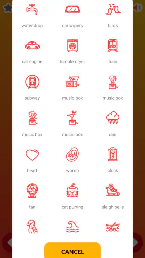 Sonidos para dormir niños screenshot