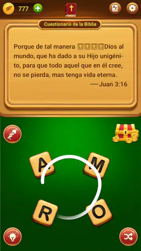 Sopa de letras de la Biblia screenshot