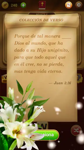 Sopa de letras de la Biblia screenshot