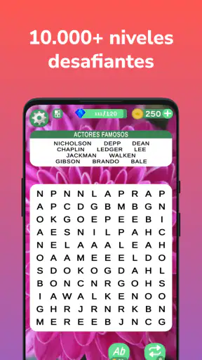 Sopa de Letras en Español screenshot