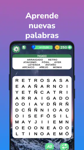 Sopa de Letras en Español screenshot