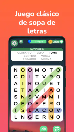 Sopa de Letras en Español screenshot