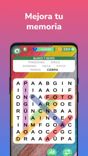 Sopa de Letras en Español screenshot