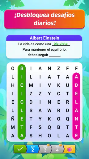 Sopa de Letras Español screenshot