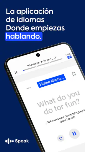 Speak - Aprende inglés screenshot