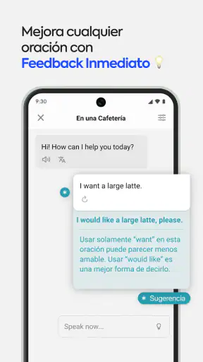 Speak - Aprende inglés screenshot